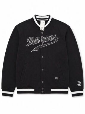 H&M Men’s Black Varsity Jacket B. Wolves Size M NWT Cotton